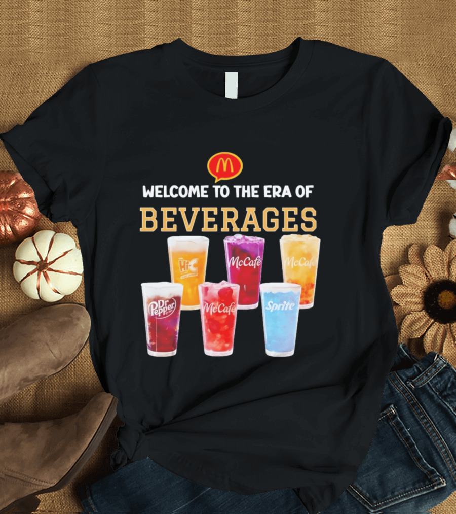 McCafé McDonald's Dr Pepper Sprite Hi C Beverages 2026 T-Shirt