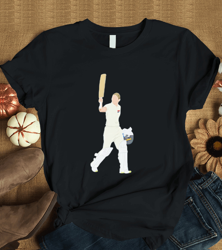 Steve Smith Celebrating Australian Cricket Icon Batter T-Shirt