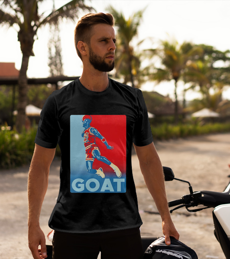 Michael Jordan GOAT Slam Dunk Chicago Bulls 23 T-Shirt