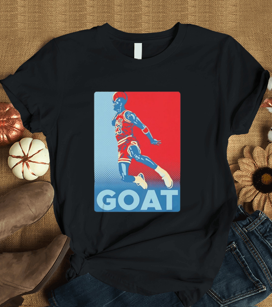 Michael Jordan GOAT Slam Dunk Chicago Bulls 23 T-Shirt