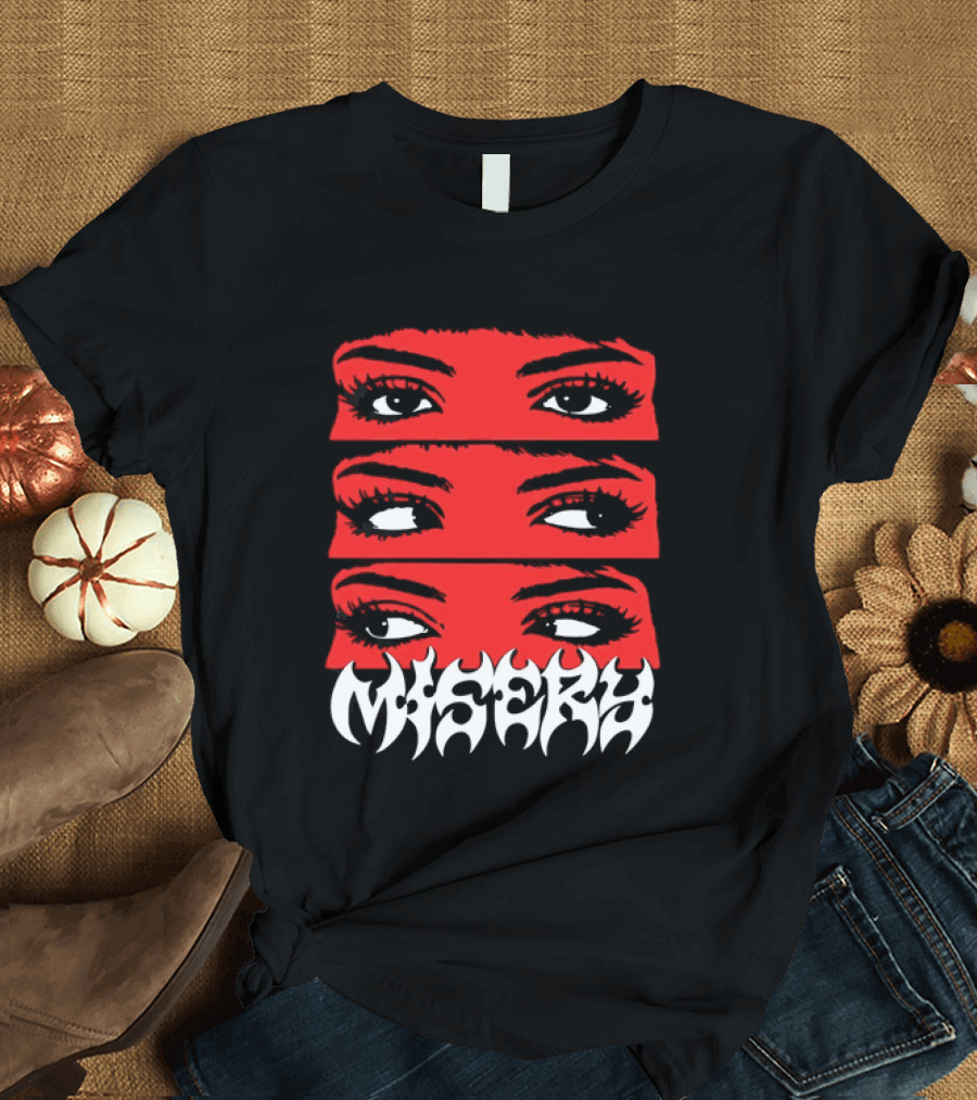 Misery Red Eyes Triple Stare T-Shirt
