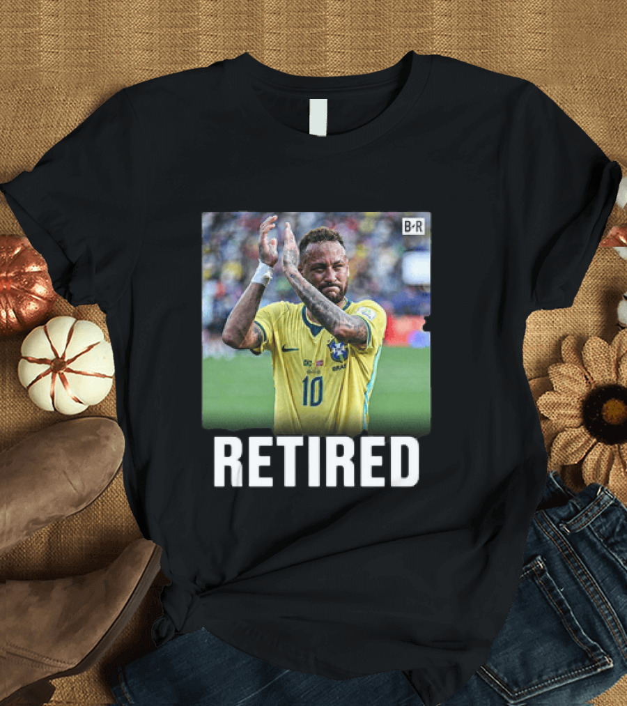 Neymar Jr Brazil 2026 Retired Emotional T-Shirt