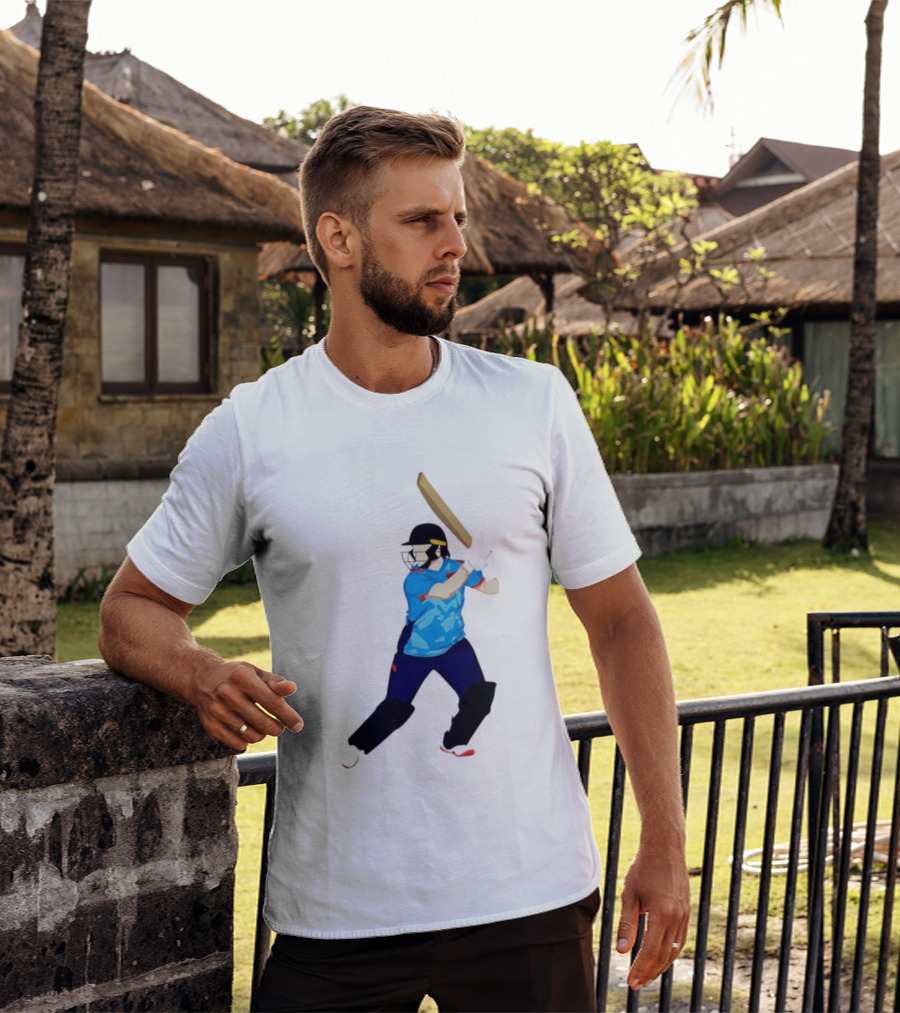 Alice Capsey Delhi Capitals Cricket WPL Player Batting T-Shirt