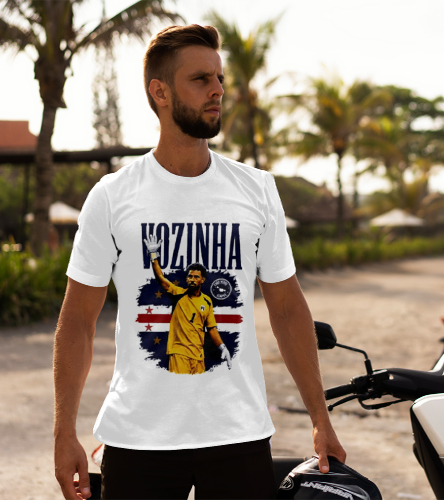Vozinha Cabo Verde Goalkeeper Cape Verde National Team Soccer T-Shirt