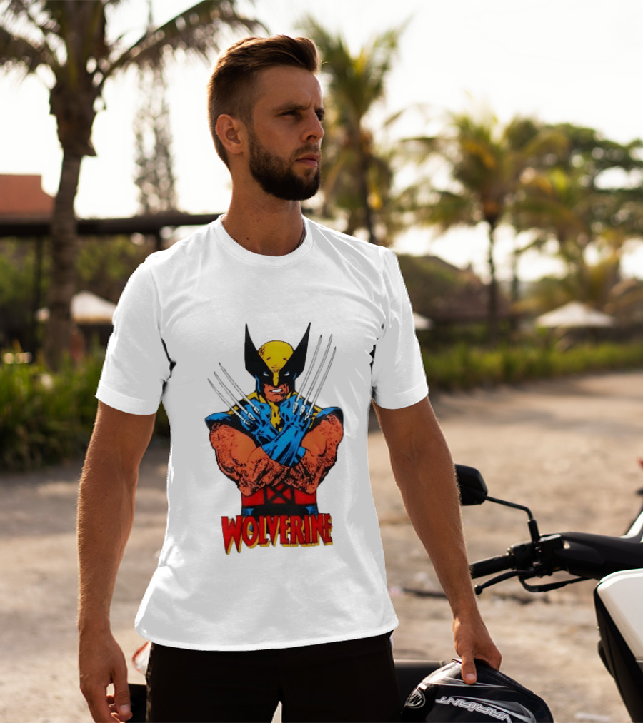 Wolverine Marvel Comics X Men Crossed Claws Wolverine T-Shirt