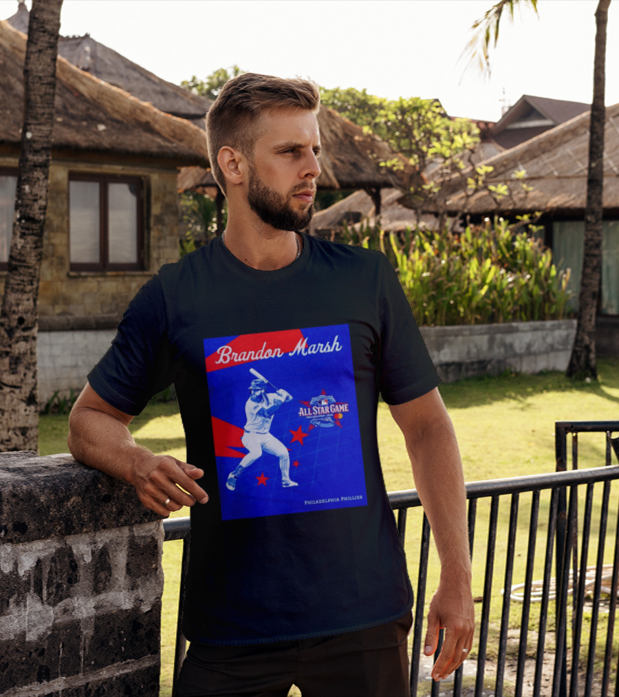 Brandon Marsh Philadelphia Phillies 2026 MLB All Star Game T-Shirt