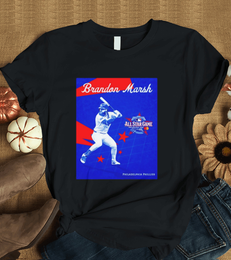 Brandon Marsh Philadelphia Phillies 2026 MLB All Star Game T-Shirt