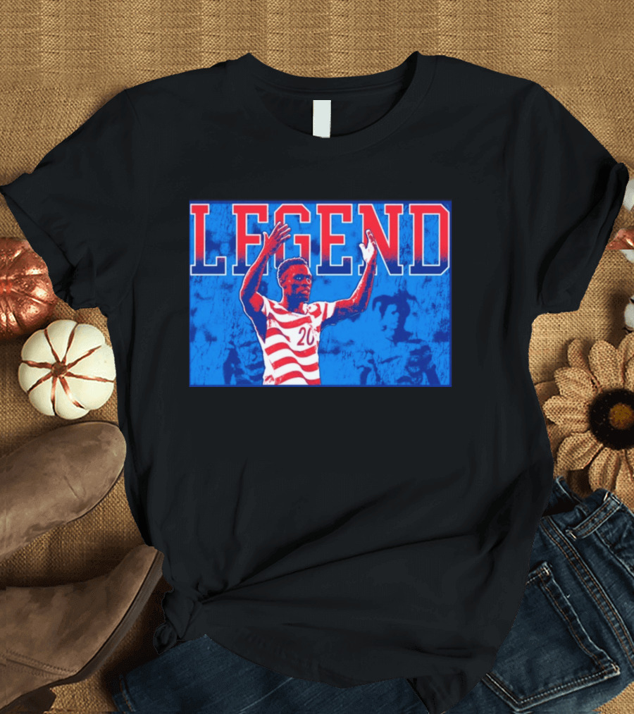 Legend Folarin Balogun No 20 USMNT T-Shirt