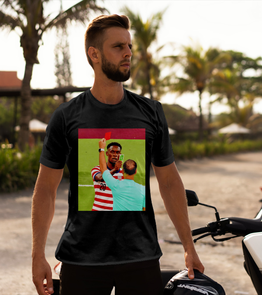 Folarin Balogun USMNT Number 20 Reverse Card Meme Soccer T-Shirt