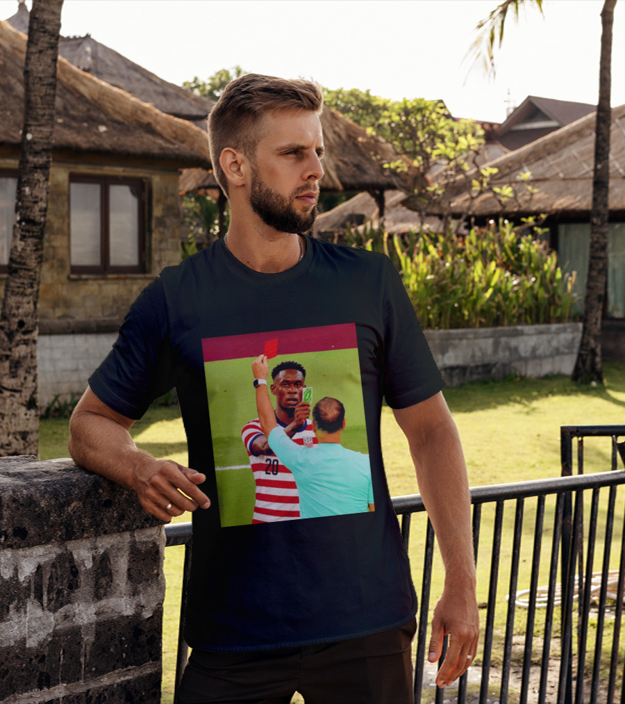 Folarin Balogun USMNT Number 20 Reverse Card Meme Soccer T-Shirt