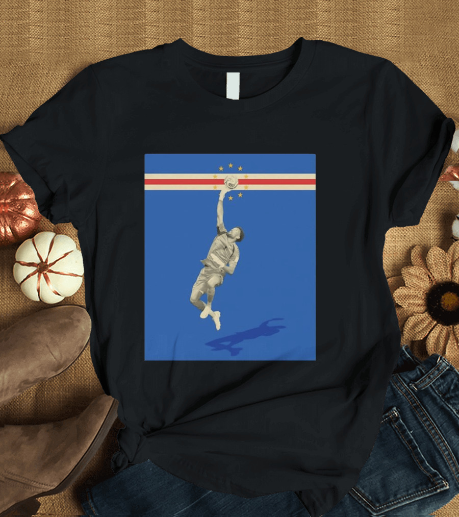 Vozinha Cape Verde African Cup Of Nations Soccer Star Goalkeeper Save T-Shirt
