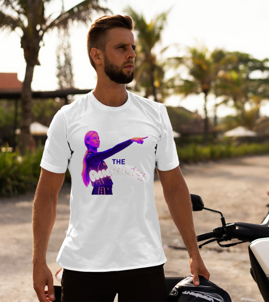 The Audacity Sophie Cunningham Finger Point WNBA Indiana Fever Basketball 2026 T-Shirt