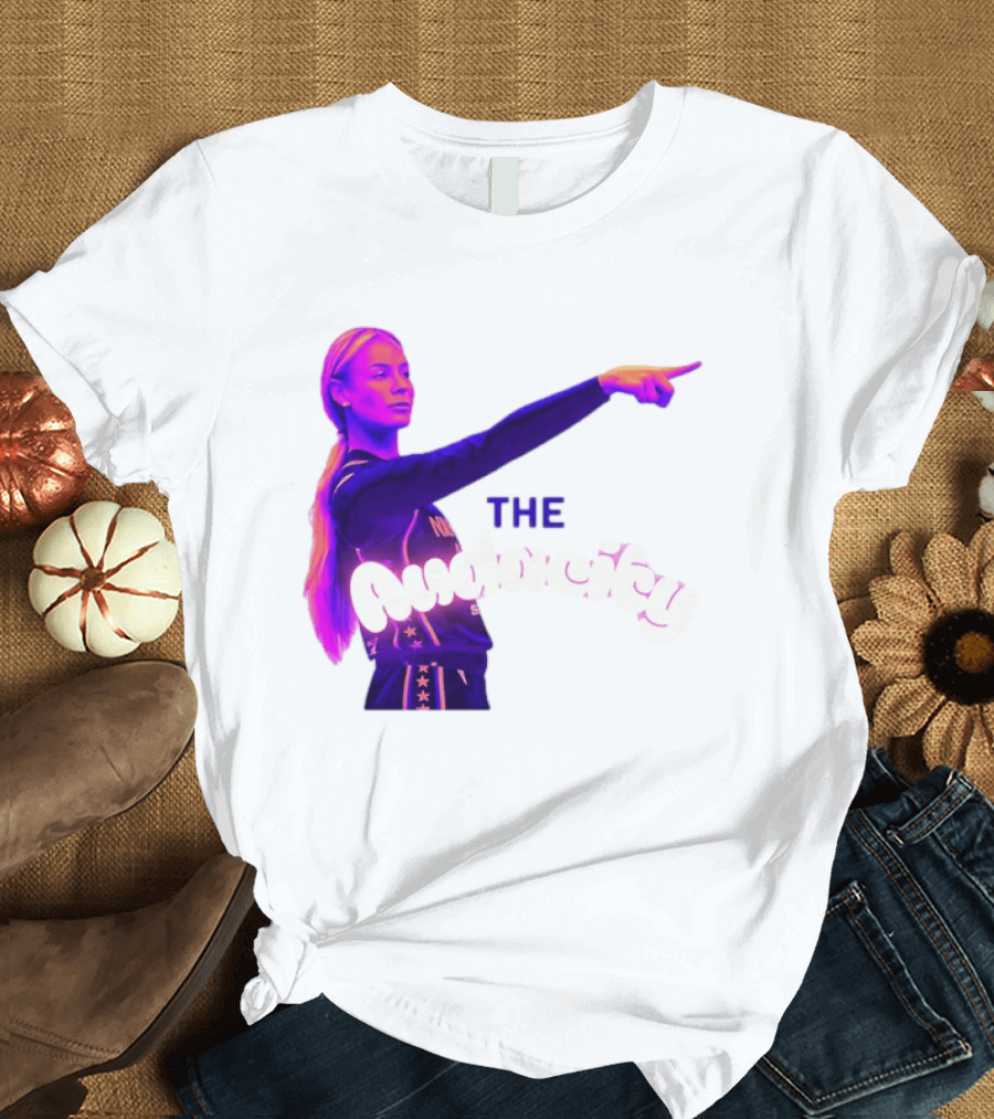 The Audacity Sophie Cunningham Finger Point WNBA Indiana Fever Basketball 2026 T-Shirt