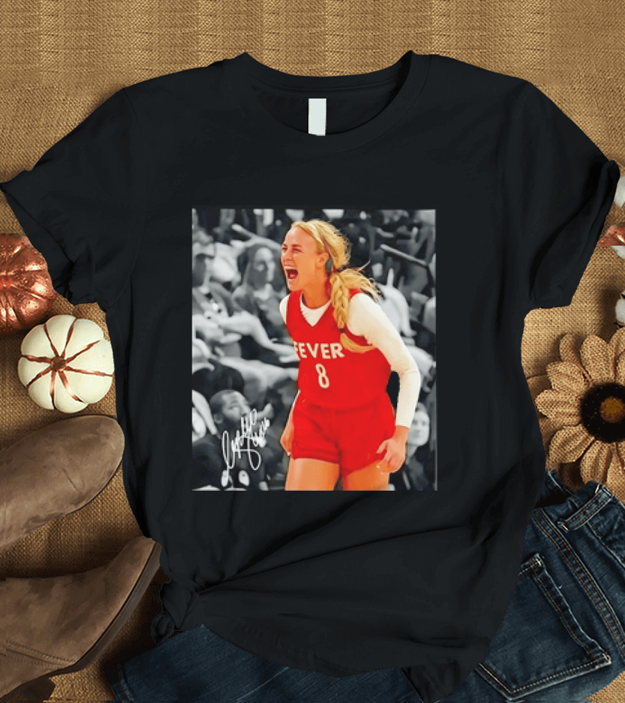 Caitlin Clark Indiana Fever Number 8 Sports T-Shirt