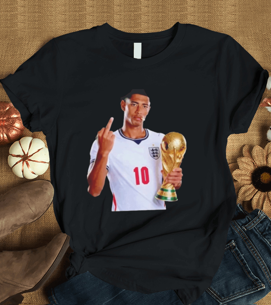 Jude Bellingham England World Cup Trophy Pose T-Shirt