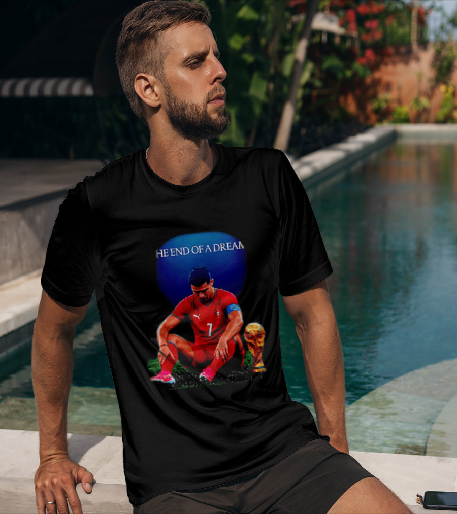 Cristiano Ronaldo The End Of A Dream Portugal No 7 World Cup Moment T-Shirt