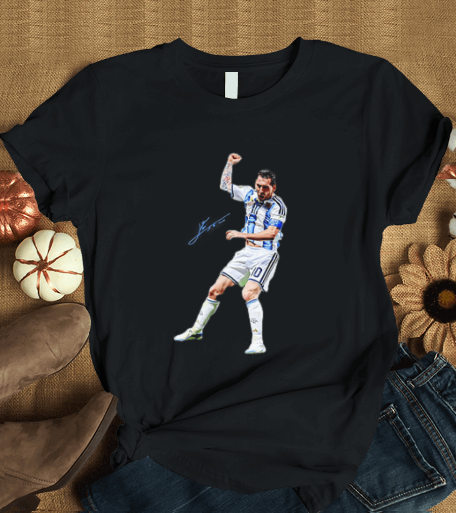 Messi The Comeback Argentina Football Unites The World Soccer Legend Victory Celebration T-Shirt