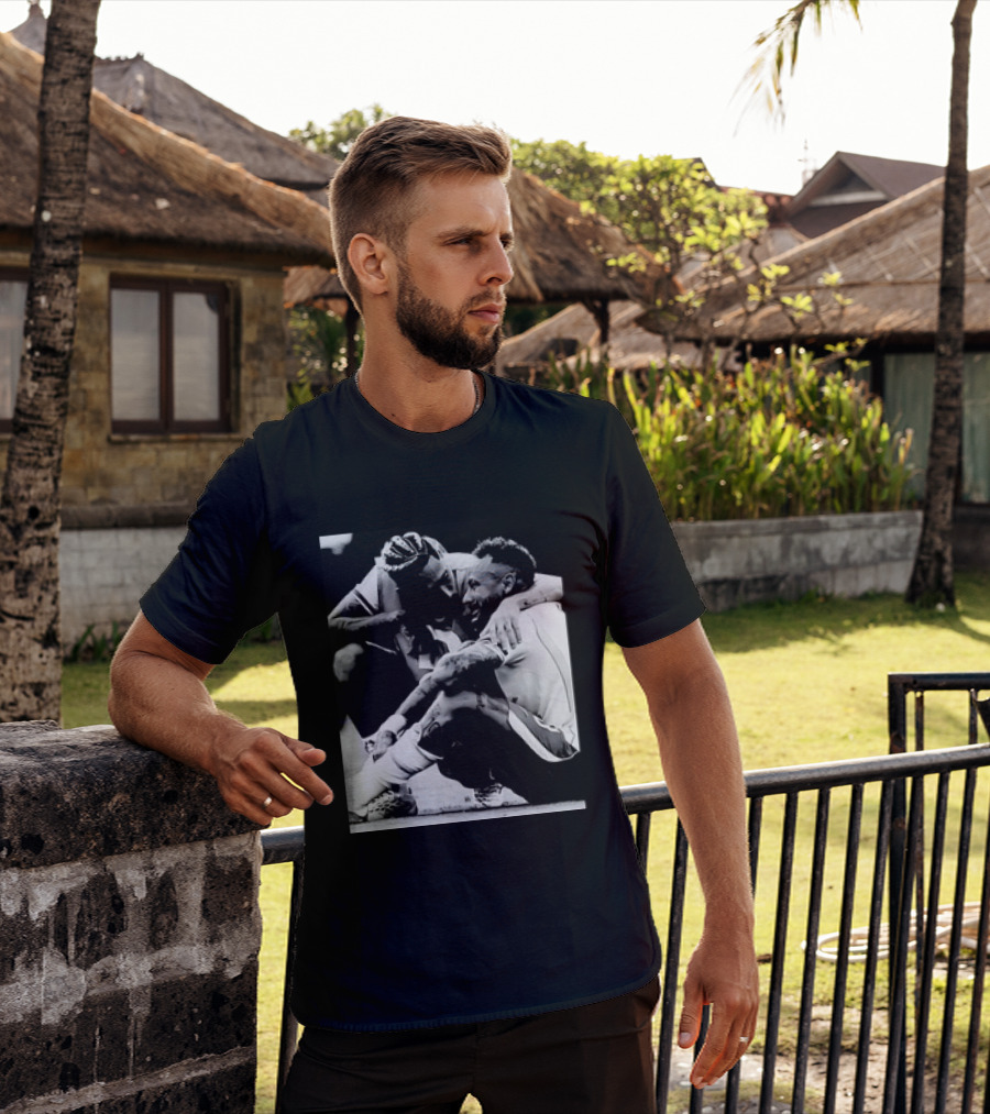 Neymar Jr And Raphinha Emotional Moment Brazil National Football Team T-Shirt