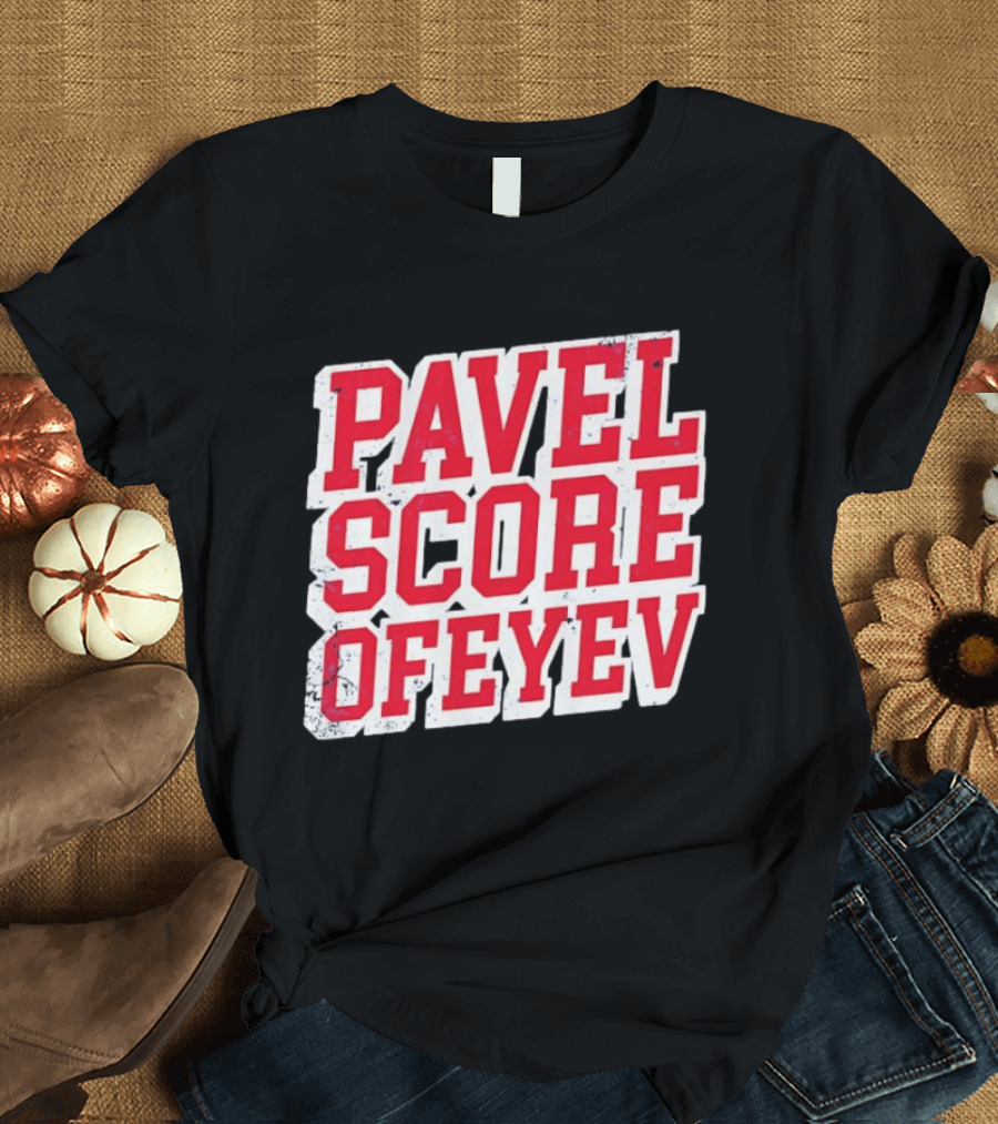 Pavel Buchnevich St Louis Blues Pavel Score Ofeyev T-Shirt