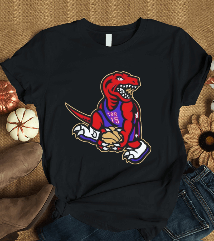 Vince Carter Toronto Raptors TOR 15 Basketball NBA 2026 T-Shirt