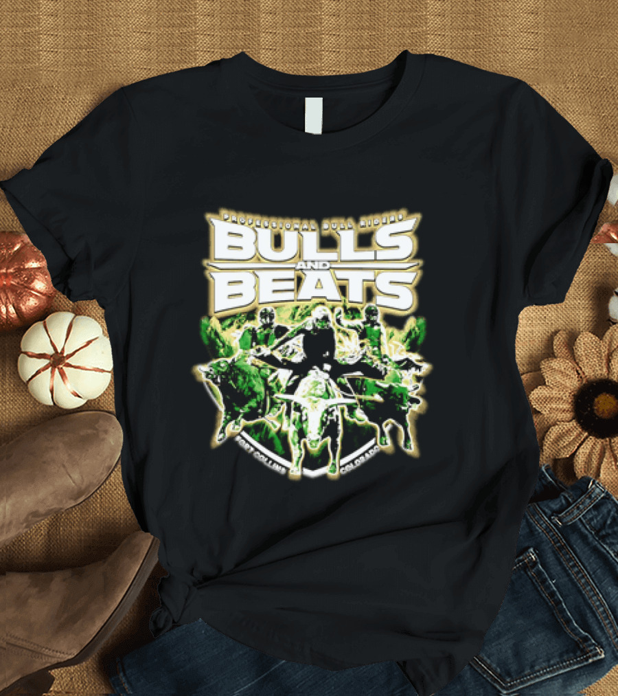 Professional Bull Riders Bulls And Beats Fort Collins Colorado Event T-Shirt