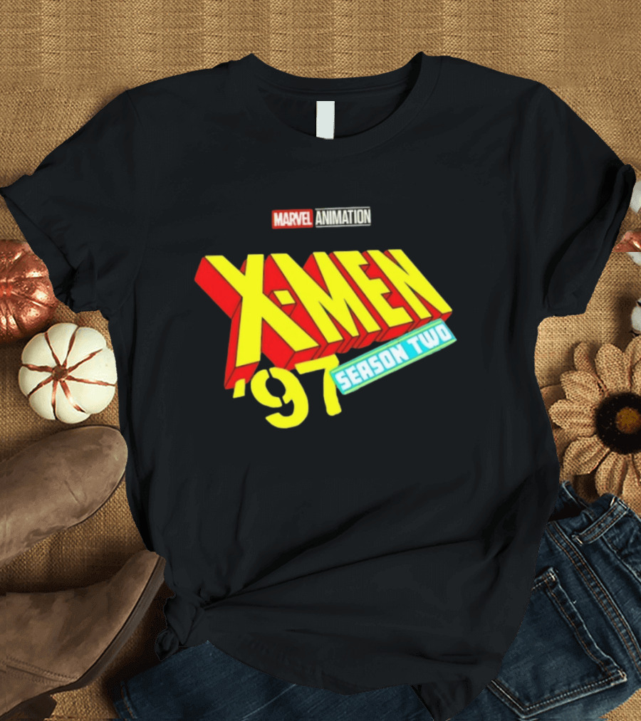 X Men '97 Season Two Marvel Animation T-Shirt