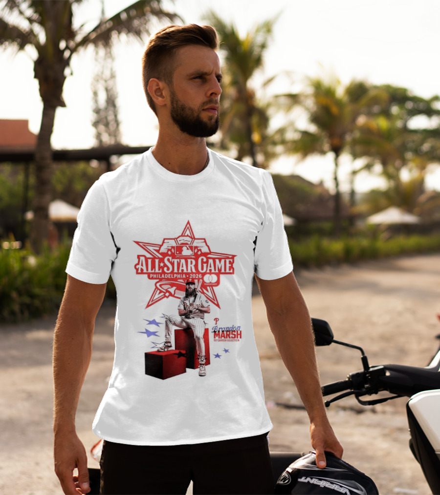 Brandon Marsh Philadelphia Phillies 2026 MLB All Star Game T-Shirt