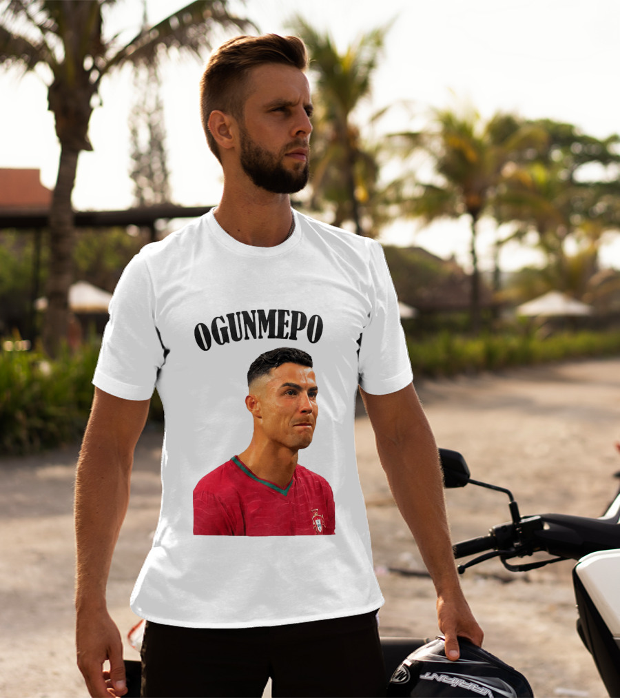 Cristiano Ronaldo Ogunmepon Portugal Soccer Star T-Shirt