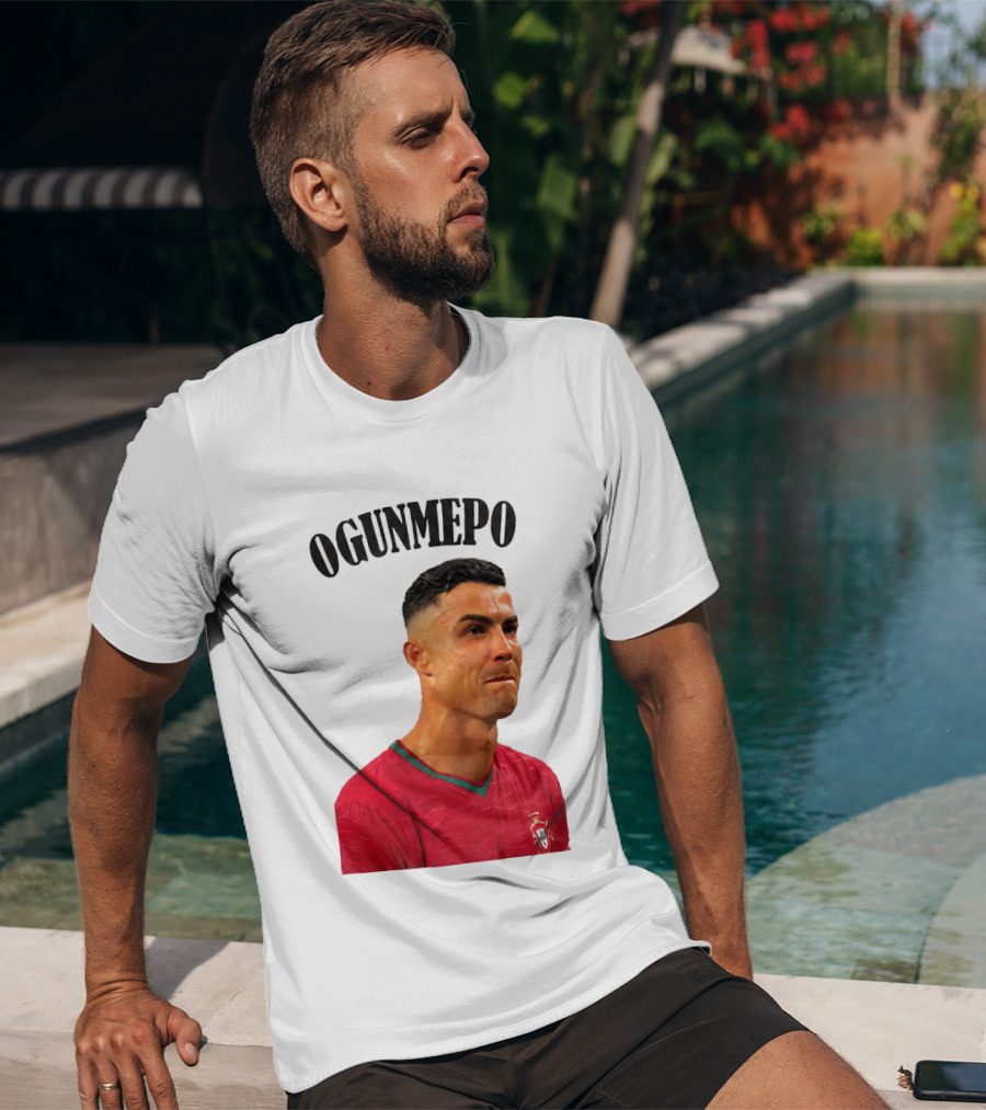 Cristiano Ronaldo Ogunmepon Portugal Soccer Star T-Shirt