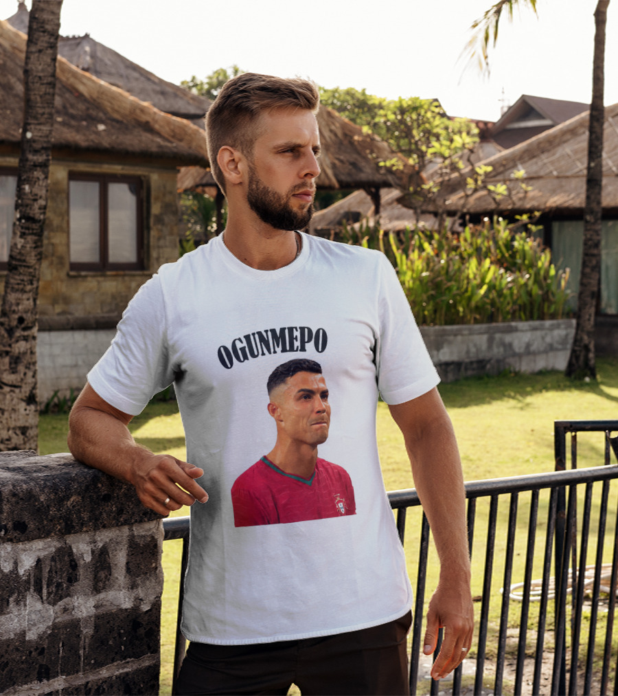 Cristiano Ronaldo Ogunmepon Portugal Soccer Star T-Shirt