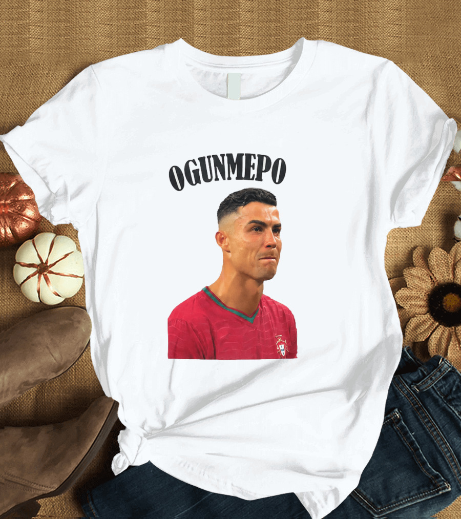 Cristiano Ronaldo Ogunmepon Portugal Soccer Star T-Shirt