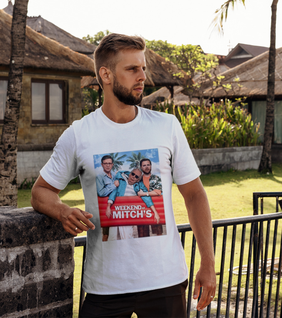Weekend At Mitch's Meme Mitch McConnell Tropical Comedy T-Shirt