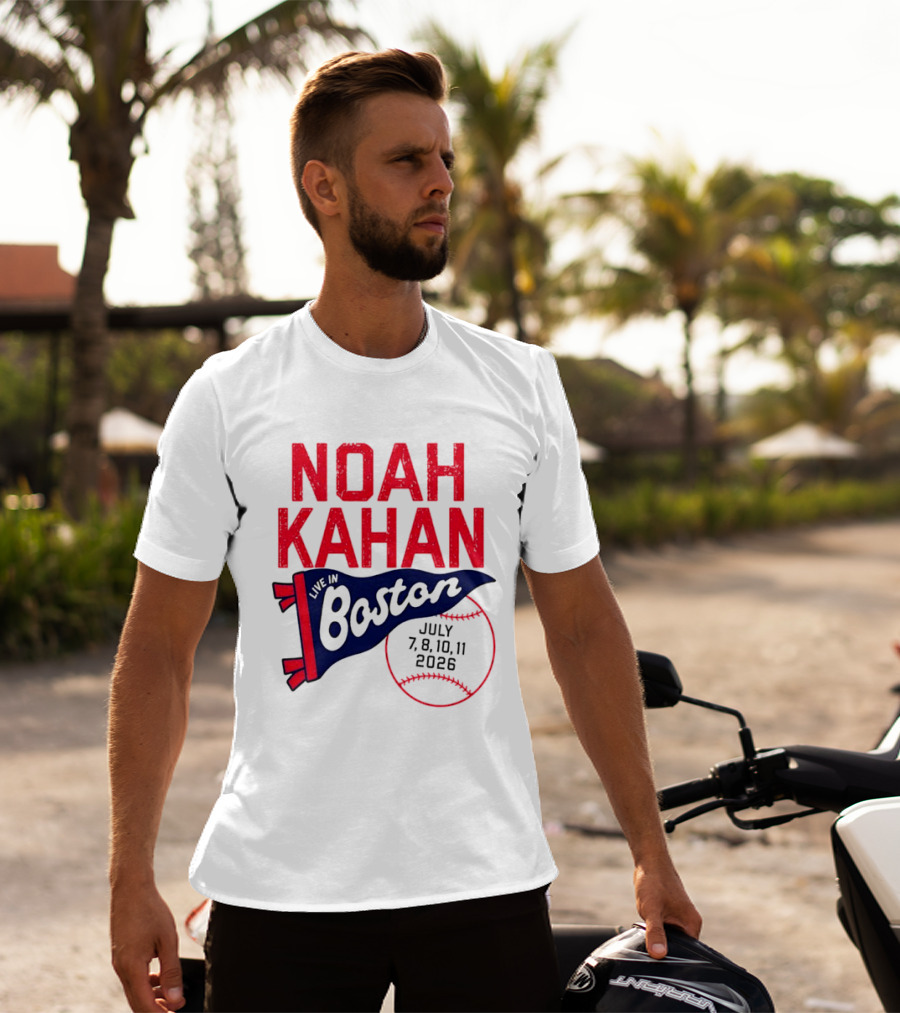 Noah Kahan Boston Concert July 7 8 10 11 2026 T-Shirt