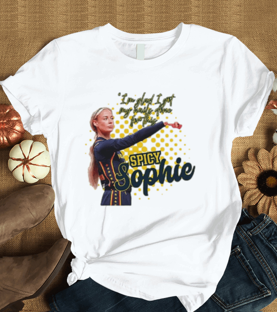 Sophie Cunningham 8 Women Basketball Spicy Sophie Point God T-Shirt
