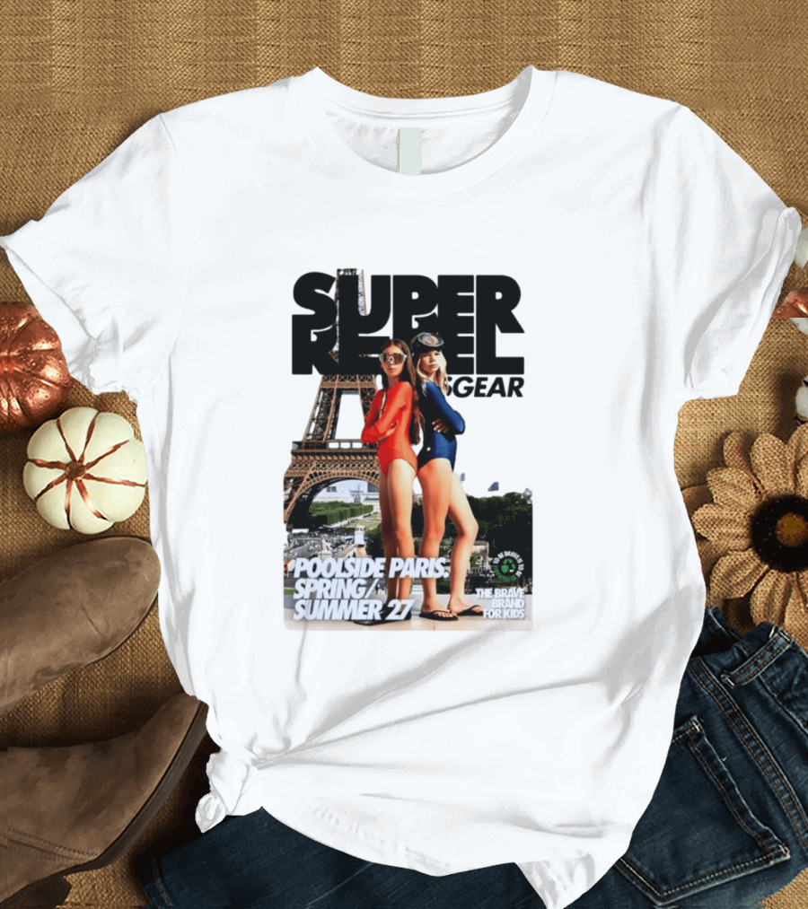 Super Rebel Gear Poolside Paris Spring Summer 27 The Brave Brand For Kids T-Shirt