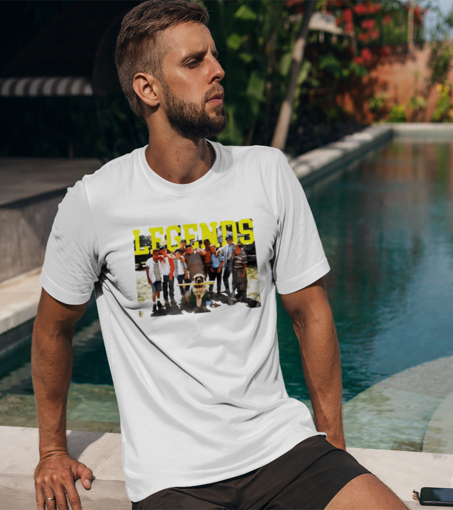 The Sandlot Legends With Hercules The Dog Movie Characters T-Shirt