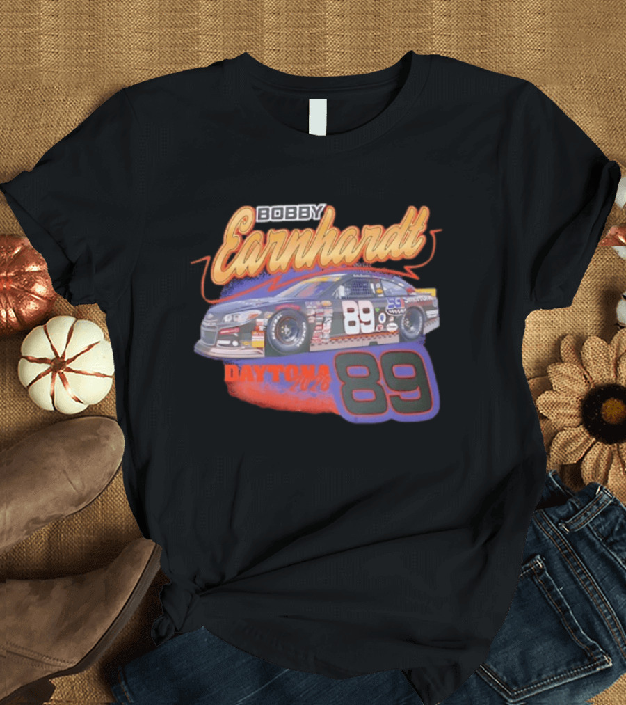 Bobby Earnhardt Daytona 89 Racing Car 2026 T-Shirt