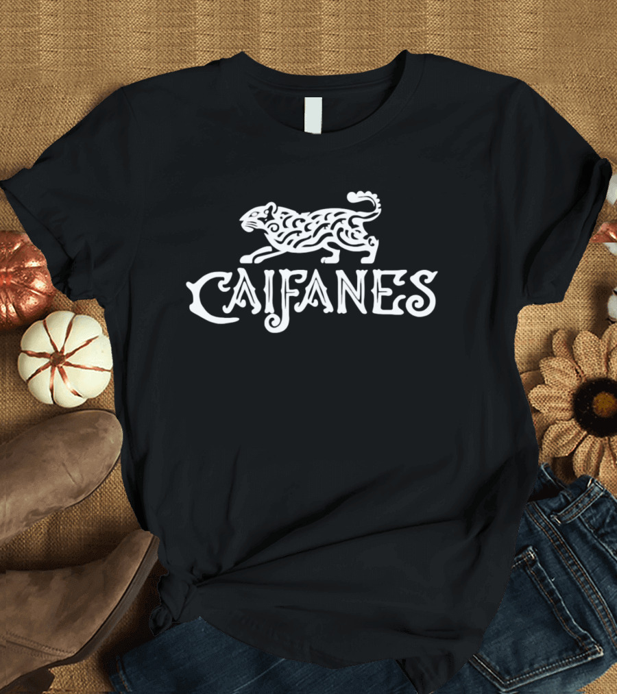 Caifanes Jaguar Rock Band Cotton T-Shirt