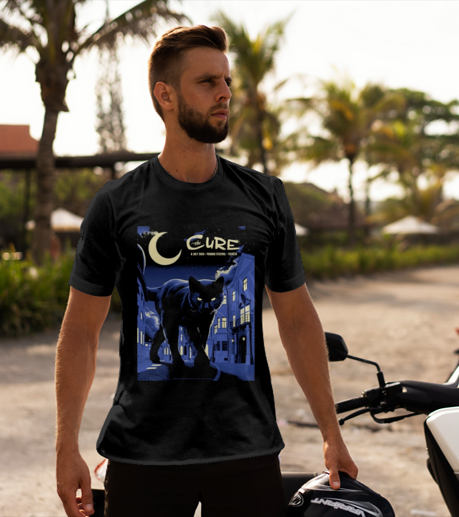 The Cure Cat Moon Trencin Pohoda Festival July 8 2026 T-Shirt