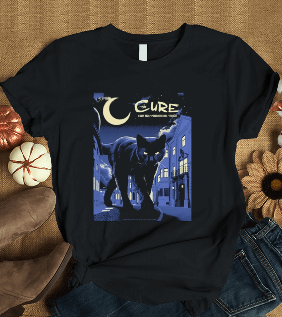 The Cure Cat Moon Trencin Pohoda Festival July 8 2026 T-Shirt