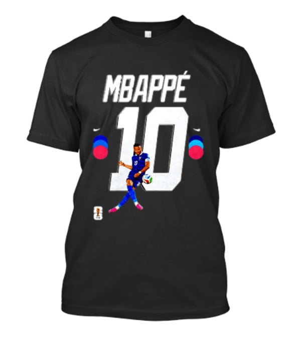 Mbappé Number 10 France World Cup 2023 T-Shirt