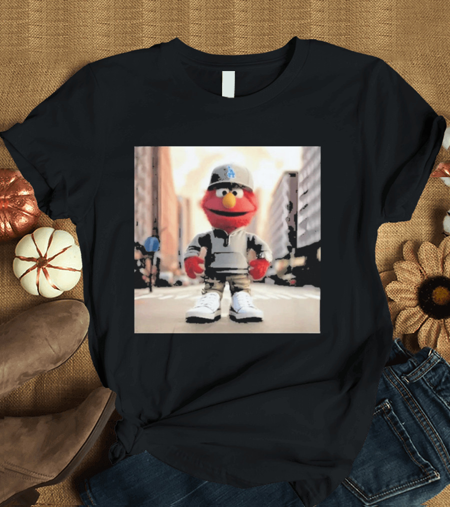 Sesame Street Elmo Streetwear New York Yankees T-Shirt