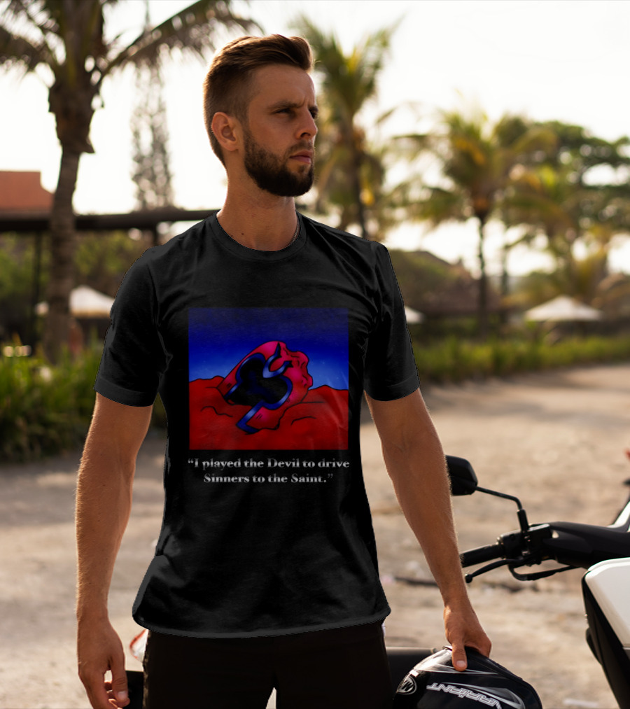Magneto Helmet I Played The Devil To Drive Sinners To The Saint T-Shirt