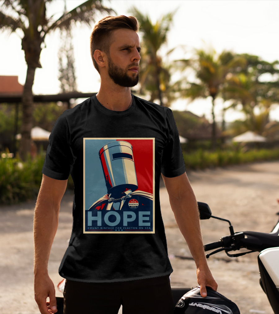 Hope Count Binface Vote Binface 2026 Clacton On Sea T-Shirt