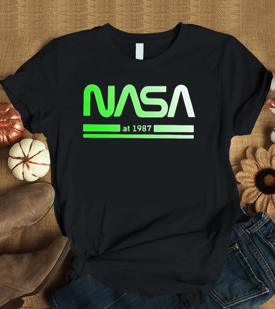 NASA Neon Green 1987 T-Shirt