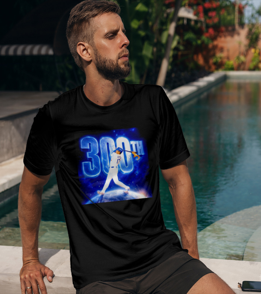 Shohei Ohtani 300th Home Run 17 Power Swing Los Angeles Dodgers T-Shirt
