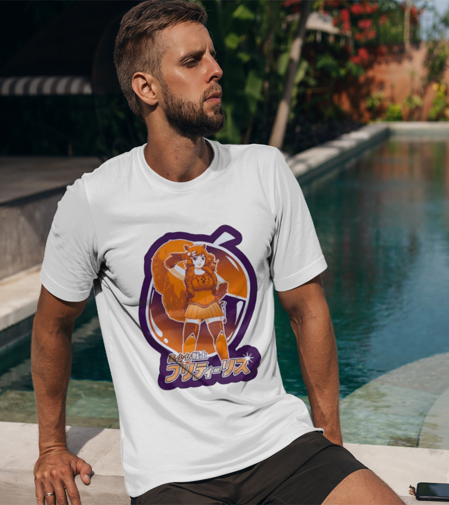 Pretty Squirrel Sailor Anime Girl Risu Manga Warrior T-Shirt