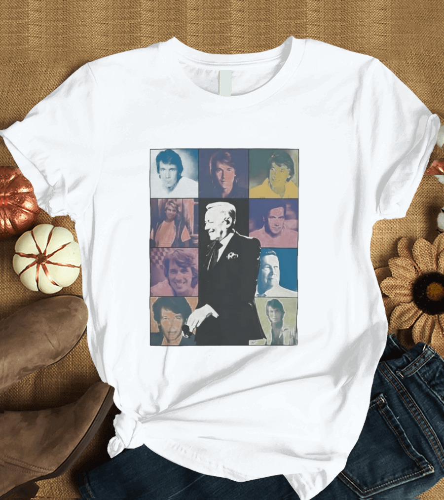 Roland Kaiser Ein Leben Für Die Musik Pop Art Tribute Collage T-Shirt