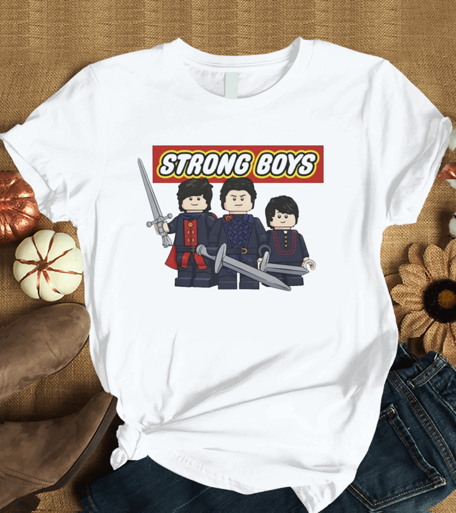 Strong Boys Lego Characters House Of The Dragon Fantasy Figures T-Shirt