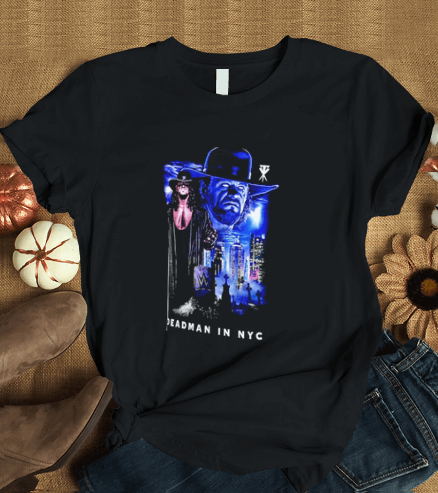 Undertaker Deadman In NYC WWE Fest New York City T-Shirt